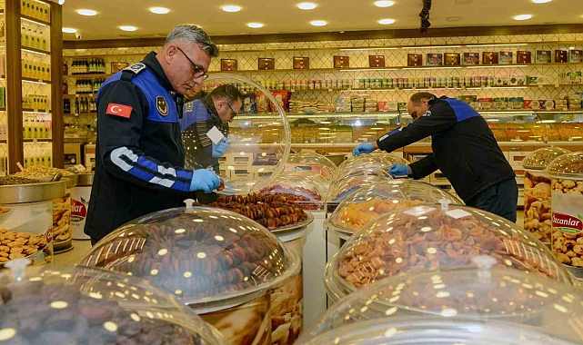 Mersin'de yılbaşı öncesi denetim