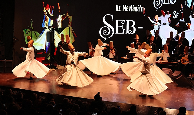 Mevlana'nın Hakk'a vuslatı, Şeb-i Arus sema töreni ile anıldı
