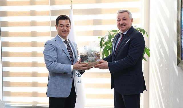 Moldova Ankara Büyükelçisi Dmitri Croitor'dan Başkan Ünlü'ye ziyaret