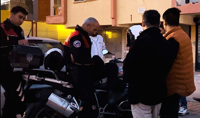 Motosiklette kuru sıkı tabanca ve mermi