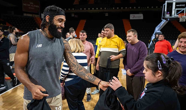 MSK'lı basketbolcular, özel bireylerle buluştu