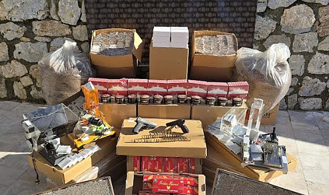 Muğla'da kaçak tütün operasyonu: 3 tutuklama