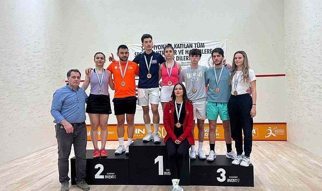 Muratpaşa Belediyesi squash takımı gözünü olimpiyatlara dikti