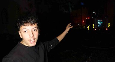 Önce patlama yaşandı, ardından alevler çatıyı sardı