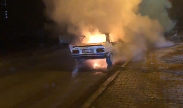 Otomobil yangını