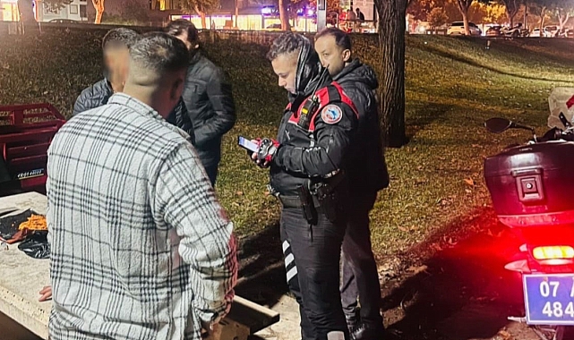 Park ve bahçelerde polis denetimi