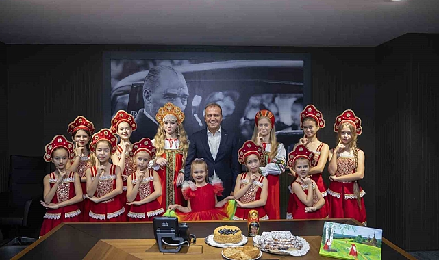 Rus Kültürü Eğitim ve Bilim Derneği'nden Başkan Seçer'e ziyaret