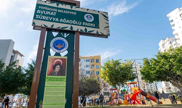 Türkiye'nin ilk kadın avukatı Süreyya Ağaoğlu'nun ismi parkta yaşayacak