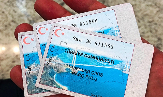 Yurt Dışına Çıkış Harçlarında Pulla Ödeme Sona Eriyor