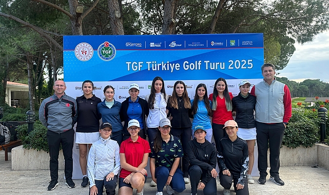 2025 TGF Türkiye Golf Turu'nda mücadele edecek sporcular belli oldu