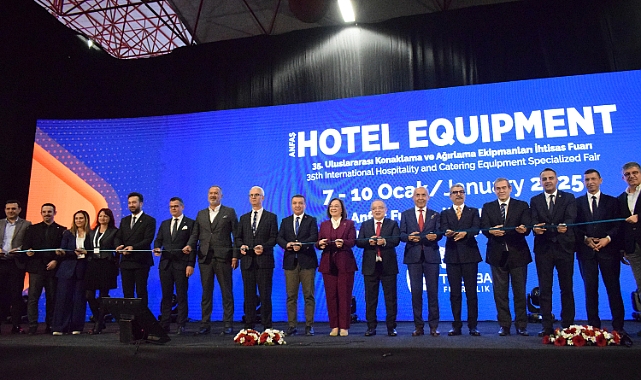 35. Uluslararası Hotel Equipment Fuarı Başladı