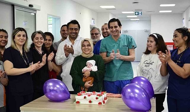 380 gramlık Hira Su bebek 5 aylık mücadelenin sonunda hayata tutundu