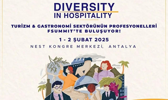 5. Uluslararası Turizm Gastronomisi Zirvesi Antalya'da Başlayacak