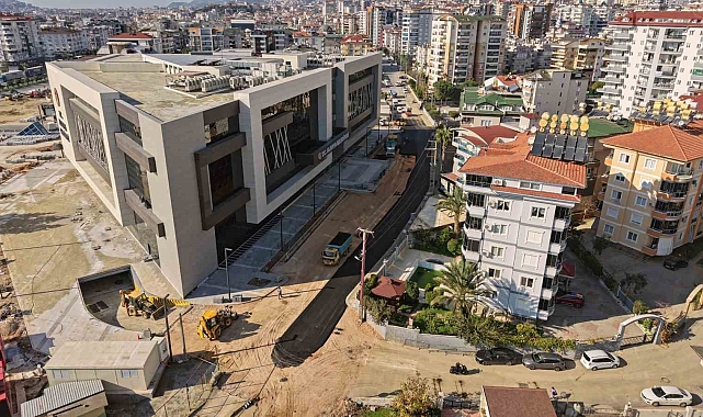 Alanya Belediyesi, Şubat ayında yeni hizmet binasına taşınıyor