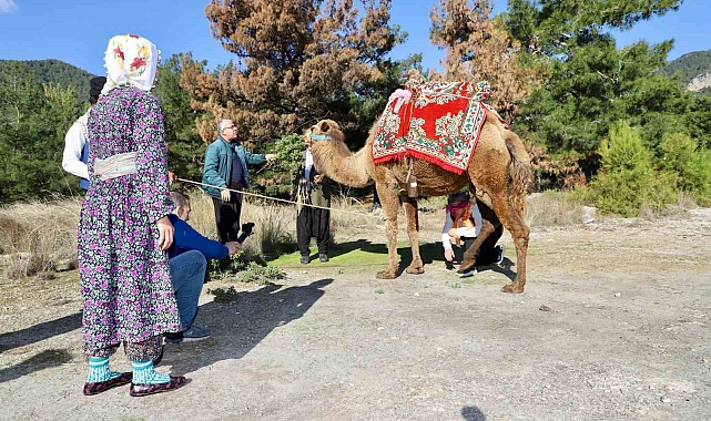 Alanya geleneksel Yörük oyunları gübüdük oyunu ile sona erdi