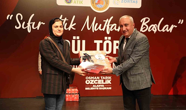 Alanya'da Sıfır Atık Mutfakta Başlar Ödül Töreni Gerçekleşti