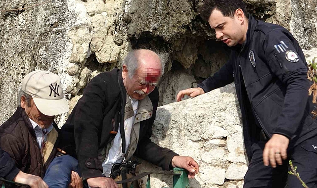 Alkol alıp falezlerden düştü, sağlık görevlisine "Sen de her şeye karışıyorsun" dedi