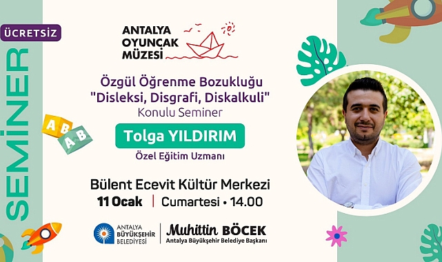 Antalya Büyükşehir Belediyesi Oyuncak Müzesi'nde Eğitim Semineri