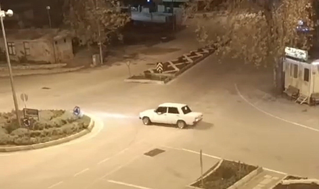 Antalya'da Drift Yapan 4 Sürücüye 206 bin 412 Lira Ceza