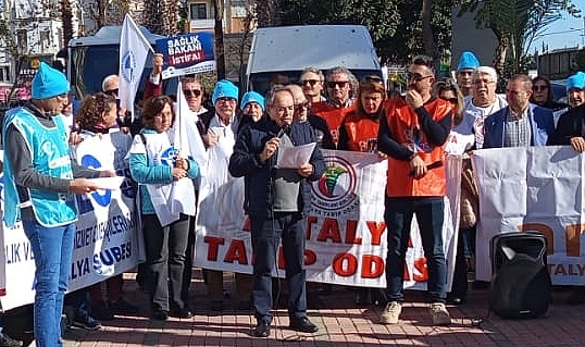 Antalya Tabip Odası: " Mücadelemiz Sürecek!"