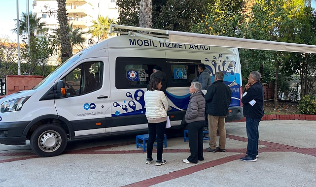 ASAT mobil hizmet aracıyla vatandaşın ayağına hizmet