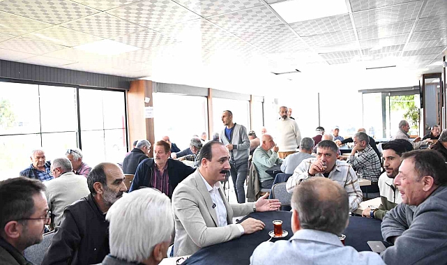 Başkan Kotan, projelerini esnafla paylaştı