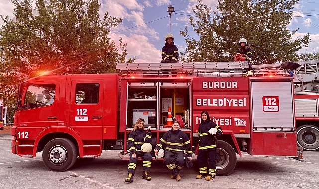 Burdur İtfaiyesi, 2024'te 503 olaya müdahale etti