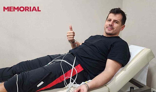 Emre Belözoğlu sağlık kontrolünden geçti