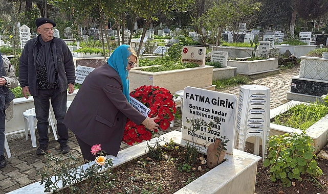 Fatma Girik, mezarı başında anıldı
