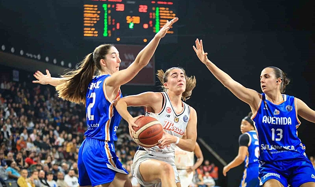 FIBA Kadınlar Euroleague: ÇBK Mersin: 79 - Avenida: 62
