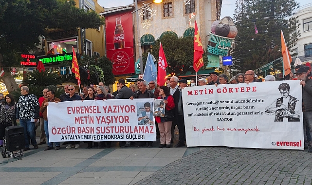 Gazeteci Metin Göktepe Anıldı