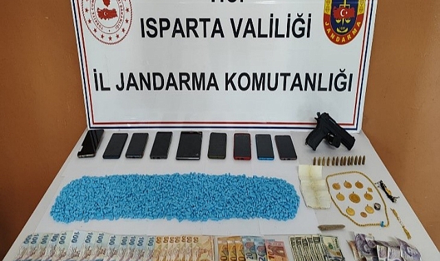 Isparta'da Jandarmadan 2024'te 43 Uyuşturucu Operasyonu