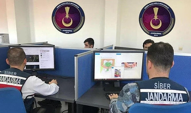Isparta Jandarması'nın siber operasyonları ile bin 159 siteye erişim engellendi
