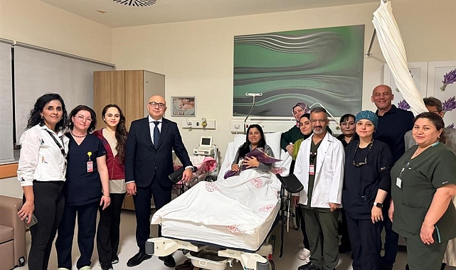 Isparta'da yeni yılın ilk bebeği Şehir Hastanesi'nde dünyaya gözlerini açtı