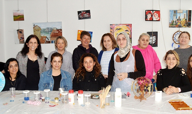 Kadınlar 'Epoksi' Sanatını Sevdi
