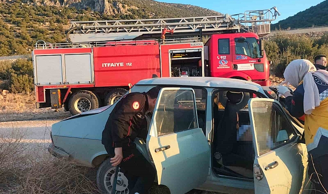 Kahramanmaraş'ta trafik kazası: 1 ölü, 1 yaralı