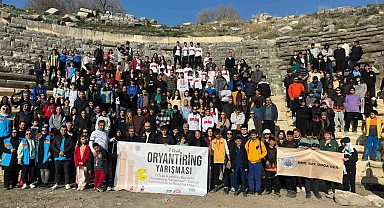 Kastabala Antik Kenti'nde oryantiring bölge yarışmaları düzenlendi