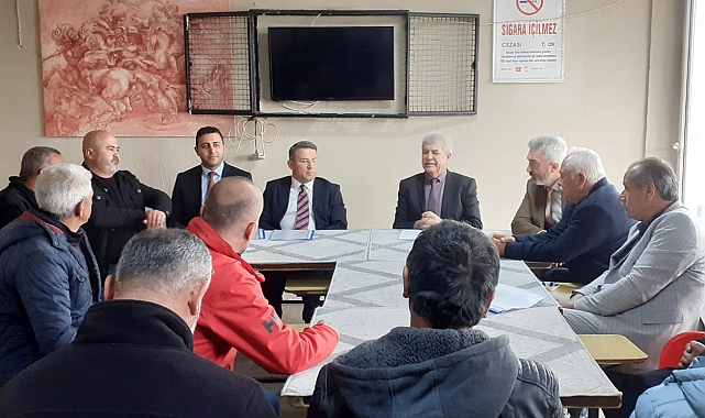 Kaymakam Çimşit balıkçılarla buluştu