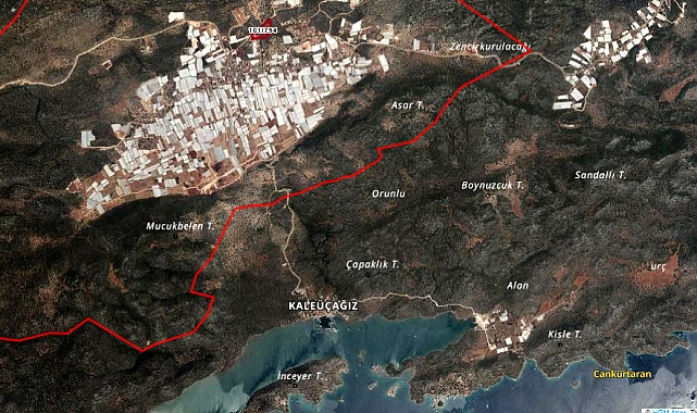 Kekova manzaralı arazinin satışına, yürütmeyi durdurma kararı