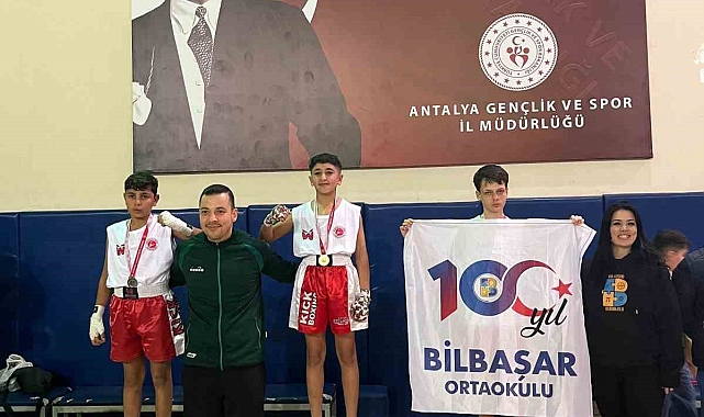 Kemer'e 10 madalya ile döndüler