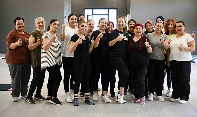 Kepezlilerden aerobik ve pilates kurslarına büyük ilgi