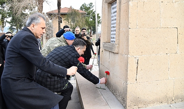 Kurtuluş şehitleri Mamure Tren İstasyonu'nda dualarla anıldı