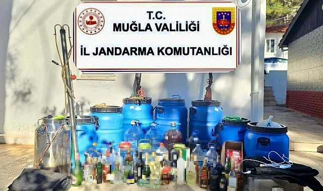 Marmaris'te 530 Litre Sahte İçki Ele Geçirildi