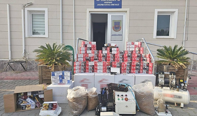 Mersin'de 225 Bin Makaron Ele Geçirildi