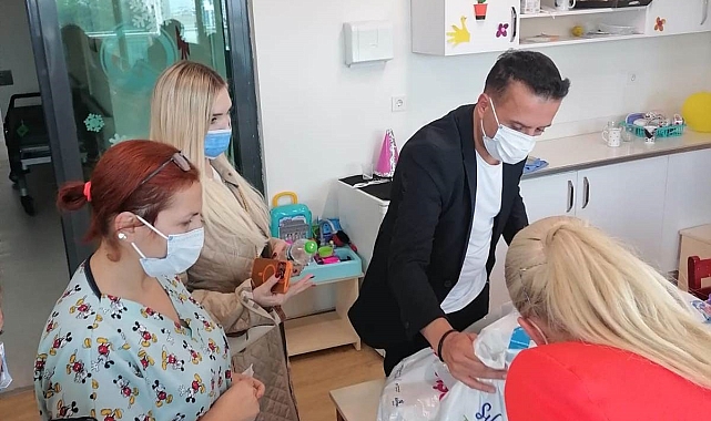 Mersin GİAD üyeleri onkoloji hastası çocuklarla bir araya geldi