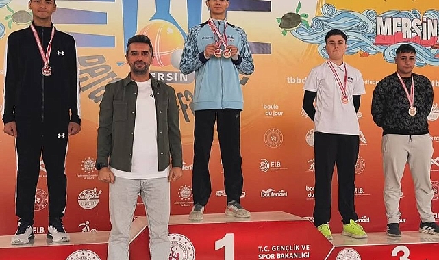 Mersin'de düzenlenen 'M. İzzet Gelegen Gençler Raffa Şampiyonası' tamamlandı