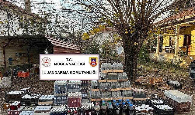 Muğla'da 2 milyon TL'lik sahte zeytinyağı, bal ve reçel ele geçirildi
