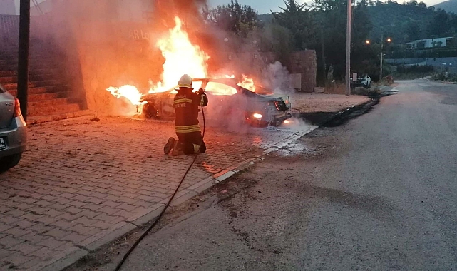 Muğla'da itfaiye geçen yıl 4 bin 949 itfai olaya müdahale etti