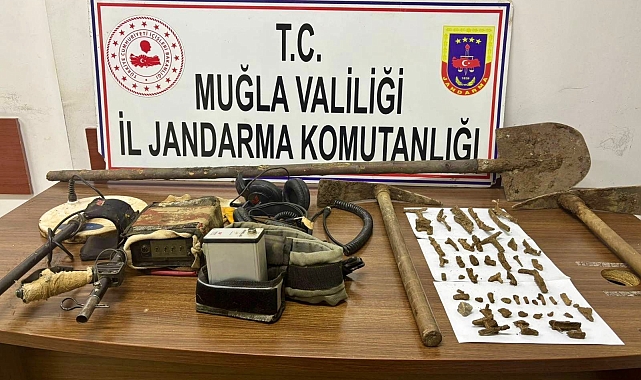 Muğla'da Kaçak Kazıya Suçüstü: 4 Gözaltı