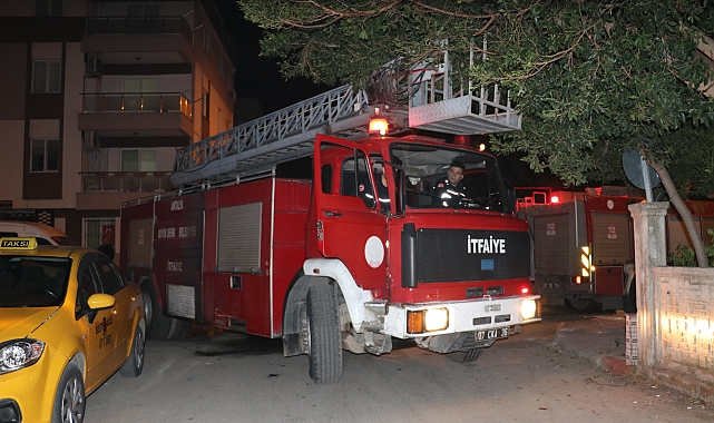 Okulun spor salonunun yandığı ihbarı, ekipleri harekete geçirdi